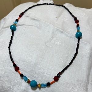 Elegant Multicolor Beaded Necklace